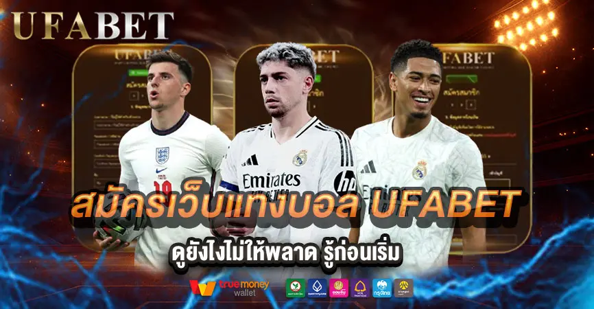 สมัครเว็บแทงบอลกับ UFABET อย่างปลอดภัย พร้อมคำแนะนำครบทุกขั้นตอน เข้าใจชัดว่าแทงบอลคืออะไร และควรเลือกเว็บยังไงให้ไม่โดนโกง